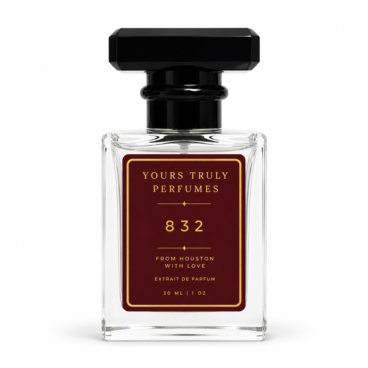832 30ml Extrait de Parfum by Yours Truly Perfumes
